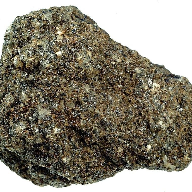 Natural flake graphite specimen
